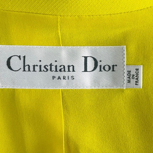 Christian Dior Single-Breasted Wool BlazerSize: US 10 / FR 42